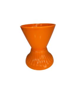 Mini Vaso Decorativo Slim - Naranja neon